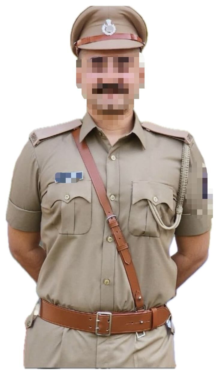 SG CROSS BELT :TAN LEATHER-TAN